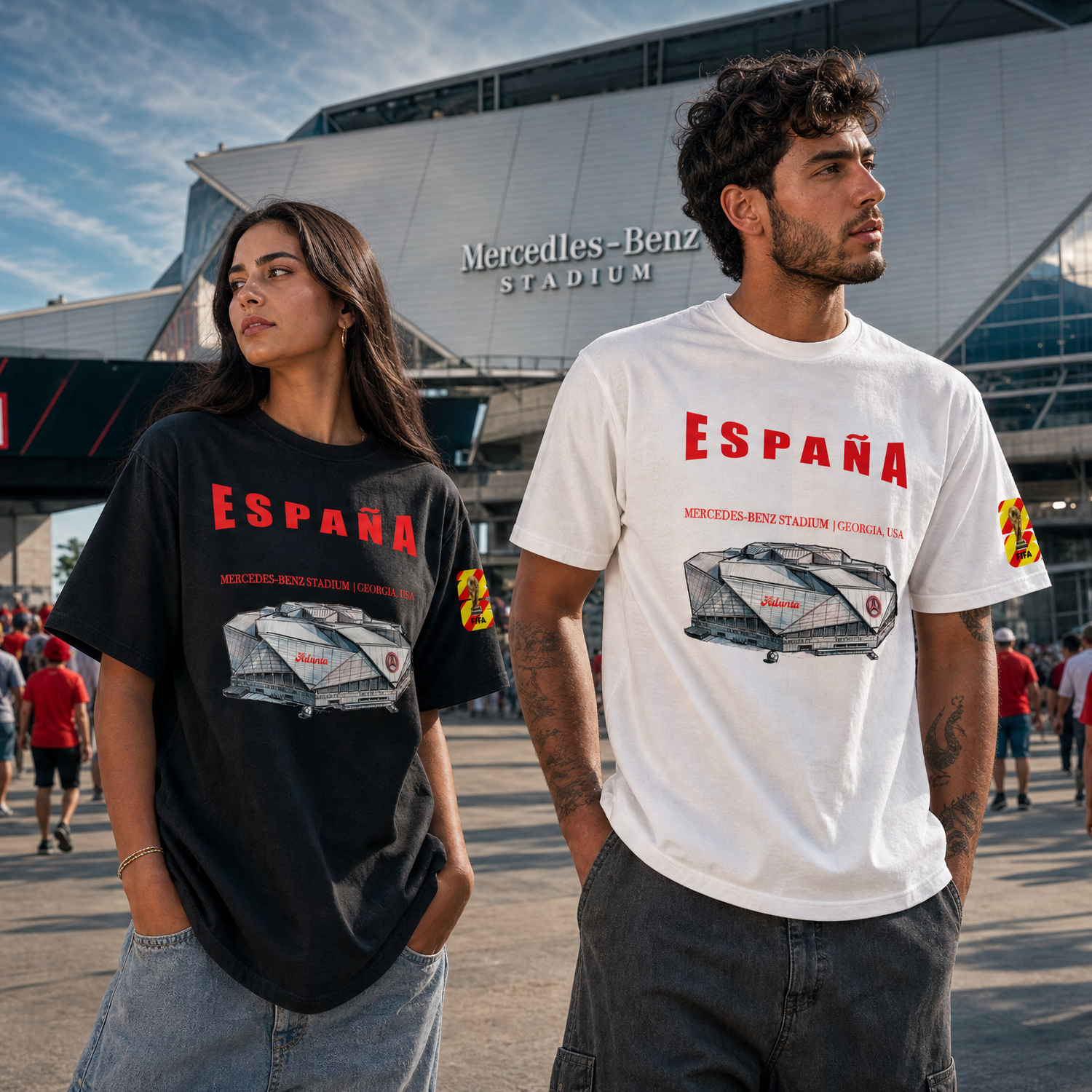 Camisetas Estadio Mercedes-Benz Stadium Atlanta